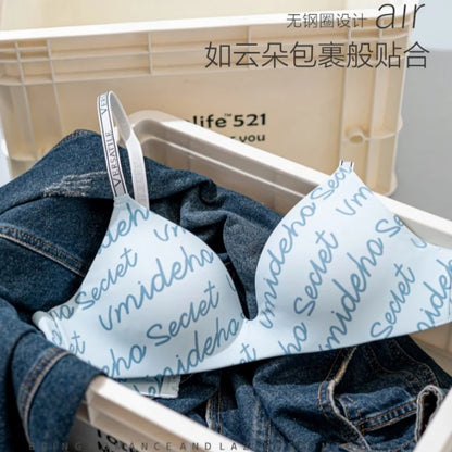 Alphabets Seamless Butter Soft Bra