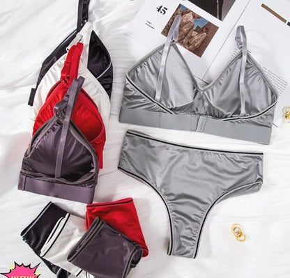 Silky Bra and Panty Set