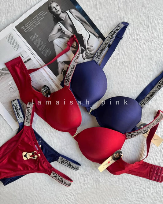 Victor*a's Secret V in the Centre Bra Set