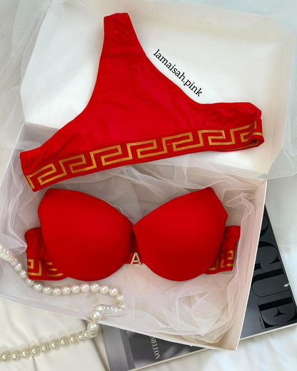 Push Up Double Padded Bra Set
