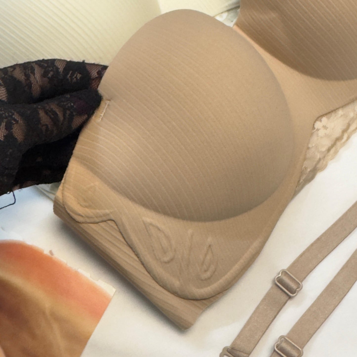 Strapless Double Padded Push Up Bra