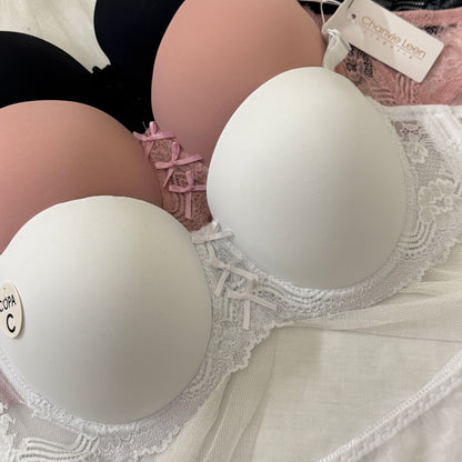 Plain Bridal Bra Set