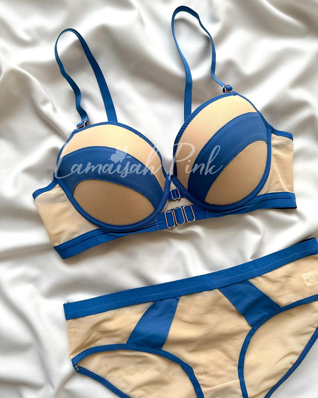 Buckle Style Bra Set