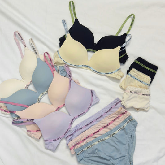 Seamless Baby Bra And Panty