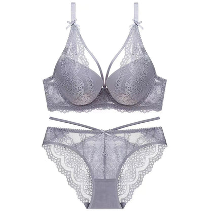 Single Padded Net Bra Set