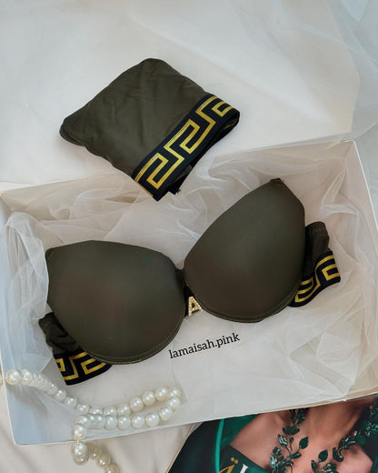 Push Up Double Padded Bra Set