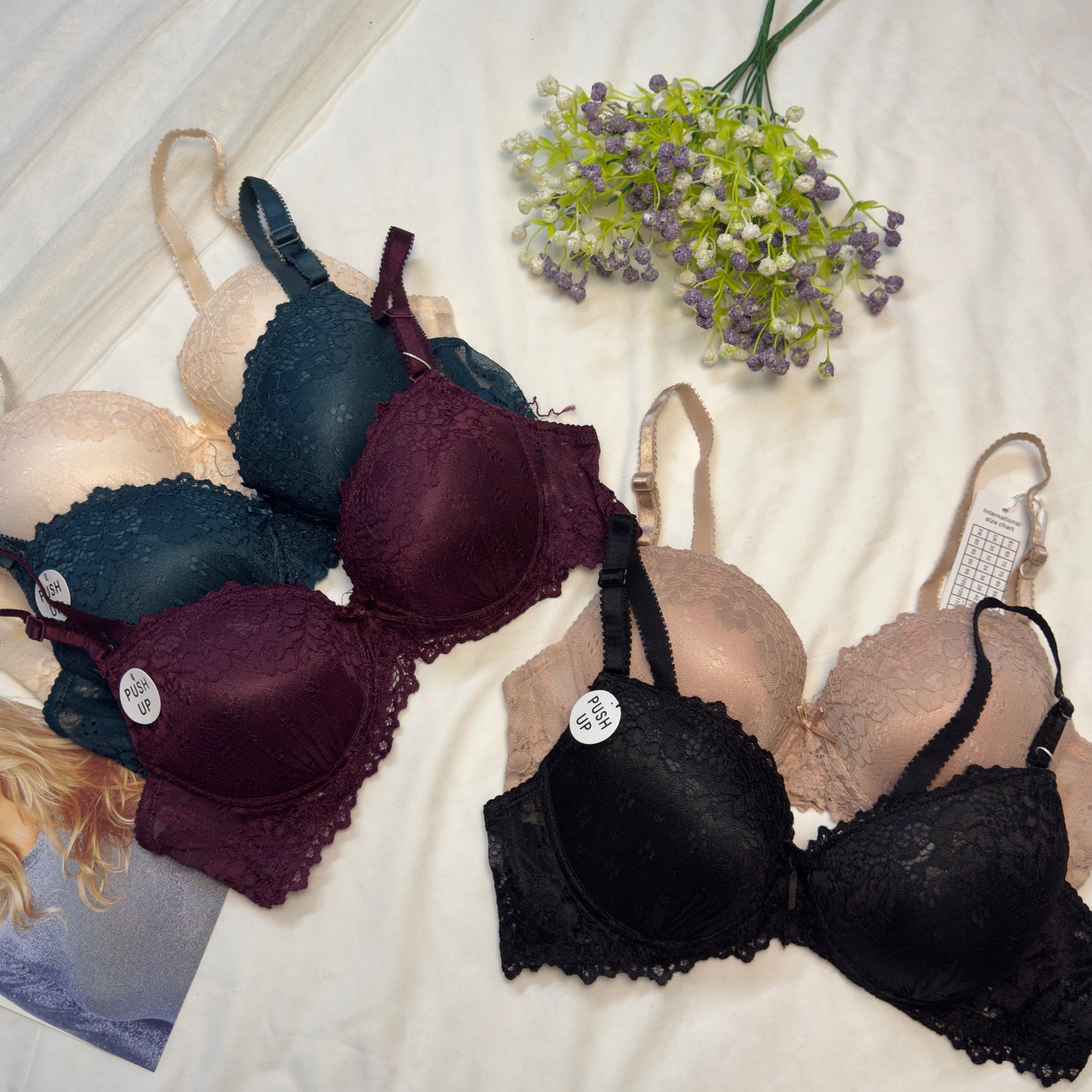 Premium Double Padded Push Up Bra