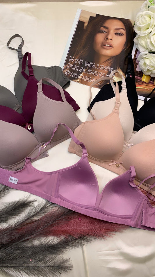 Daily Wear Thin Pad Seamless Non Wite Bra