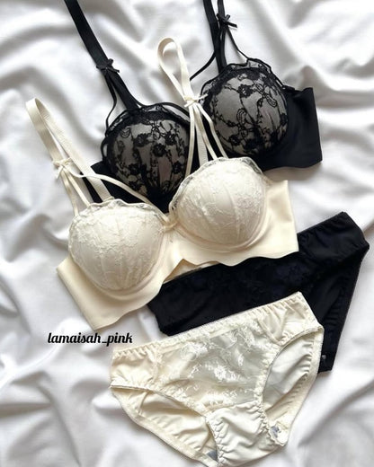 Seamless Floral Bra(Only Bra)