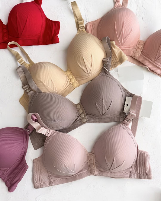 Plus Size Front Open Seamless Bra