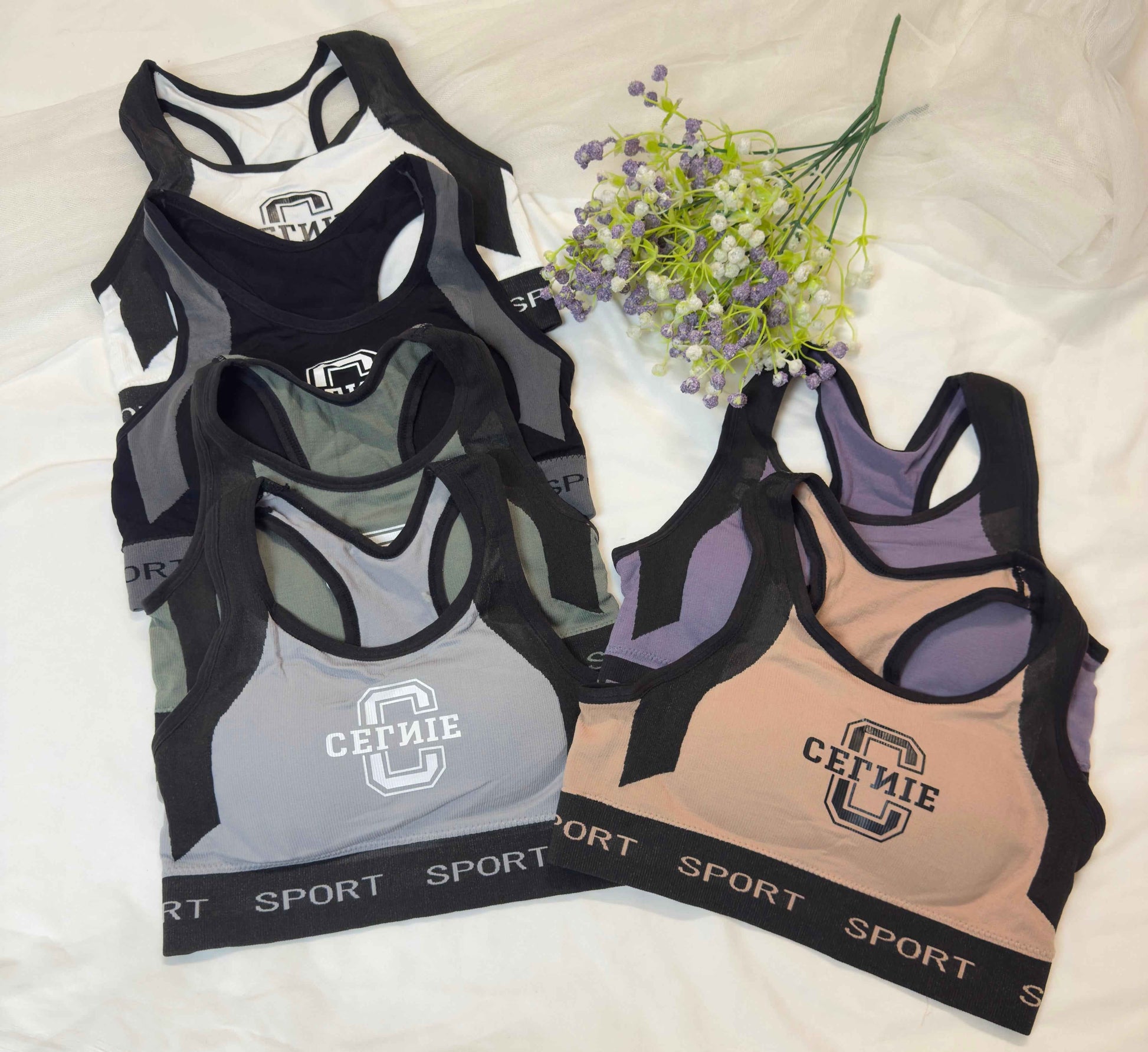 CELNIE Written Sports Bra