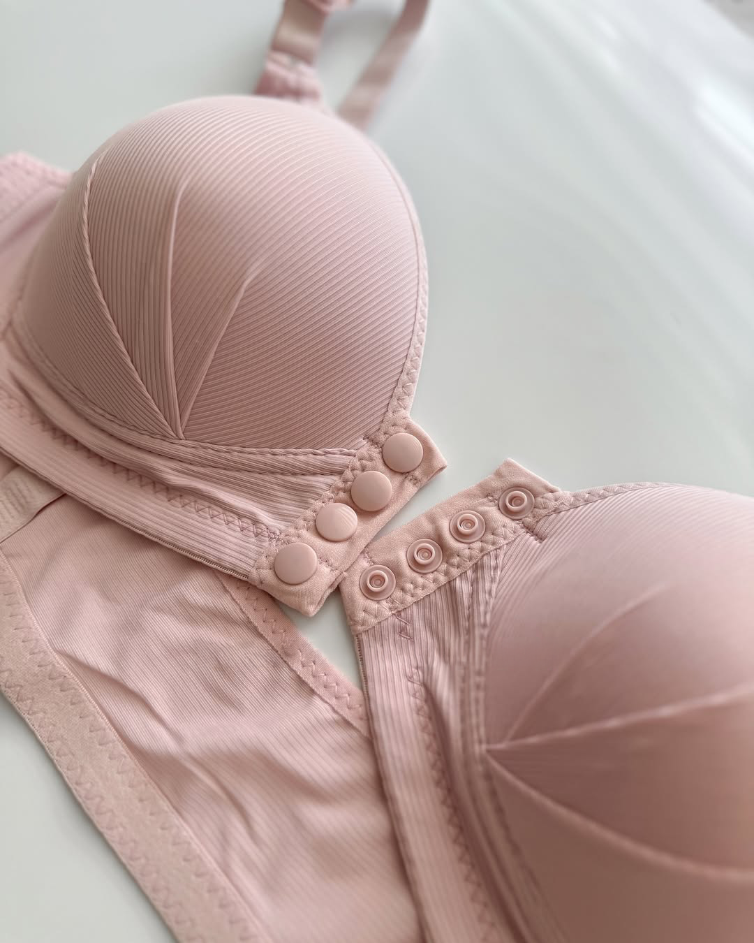 Plus Size Front Open Seamless Bra