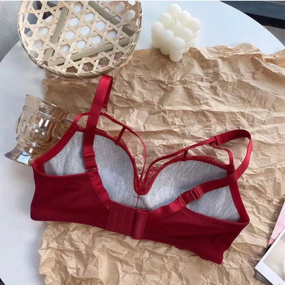 Lacy Bow Bra Set