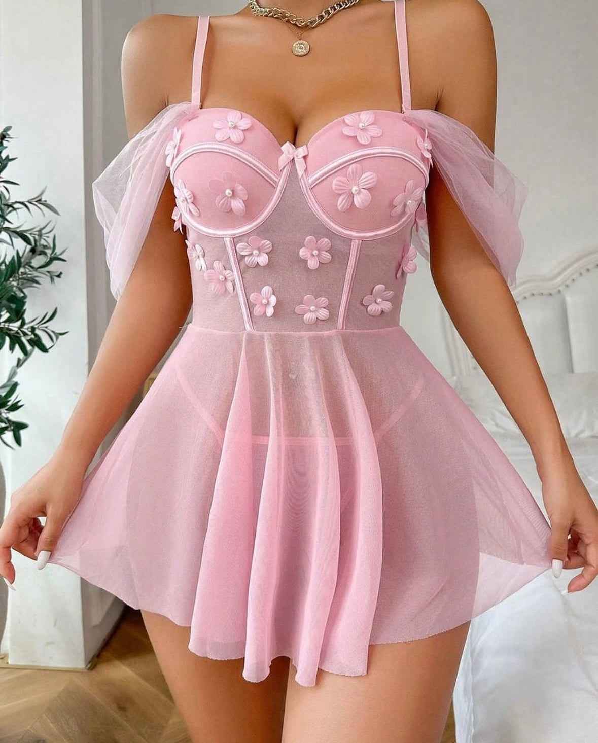 Pink Princess Nighty