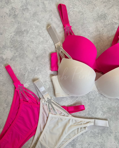 Star VS Pink Bra Set(Imported & Original)