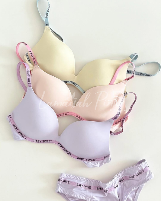 Seamless Baby Bra And Panty