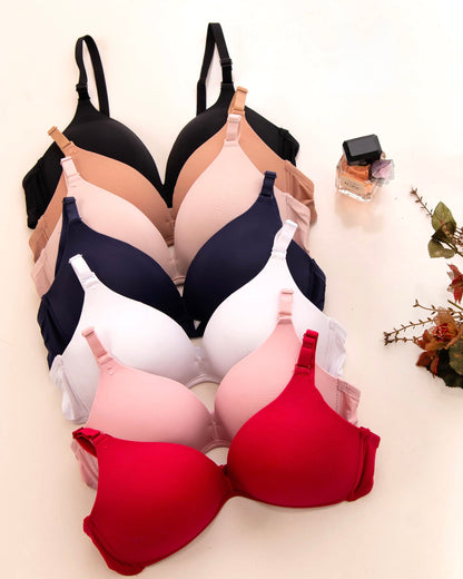 Daily Wear Thin Pad Seamless T Shirt Bra