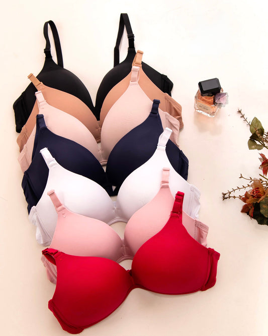 Daily Wear Thin Pad Seamless T Shirt Bra