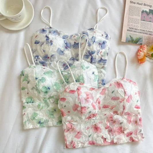 Rose Crop top
