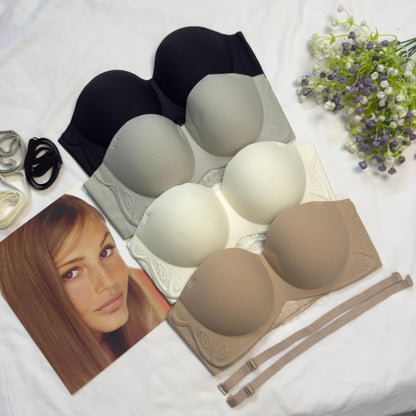 Strapless Double Padded Push Up Bra