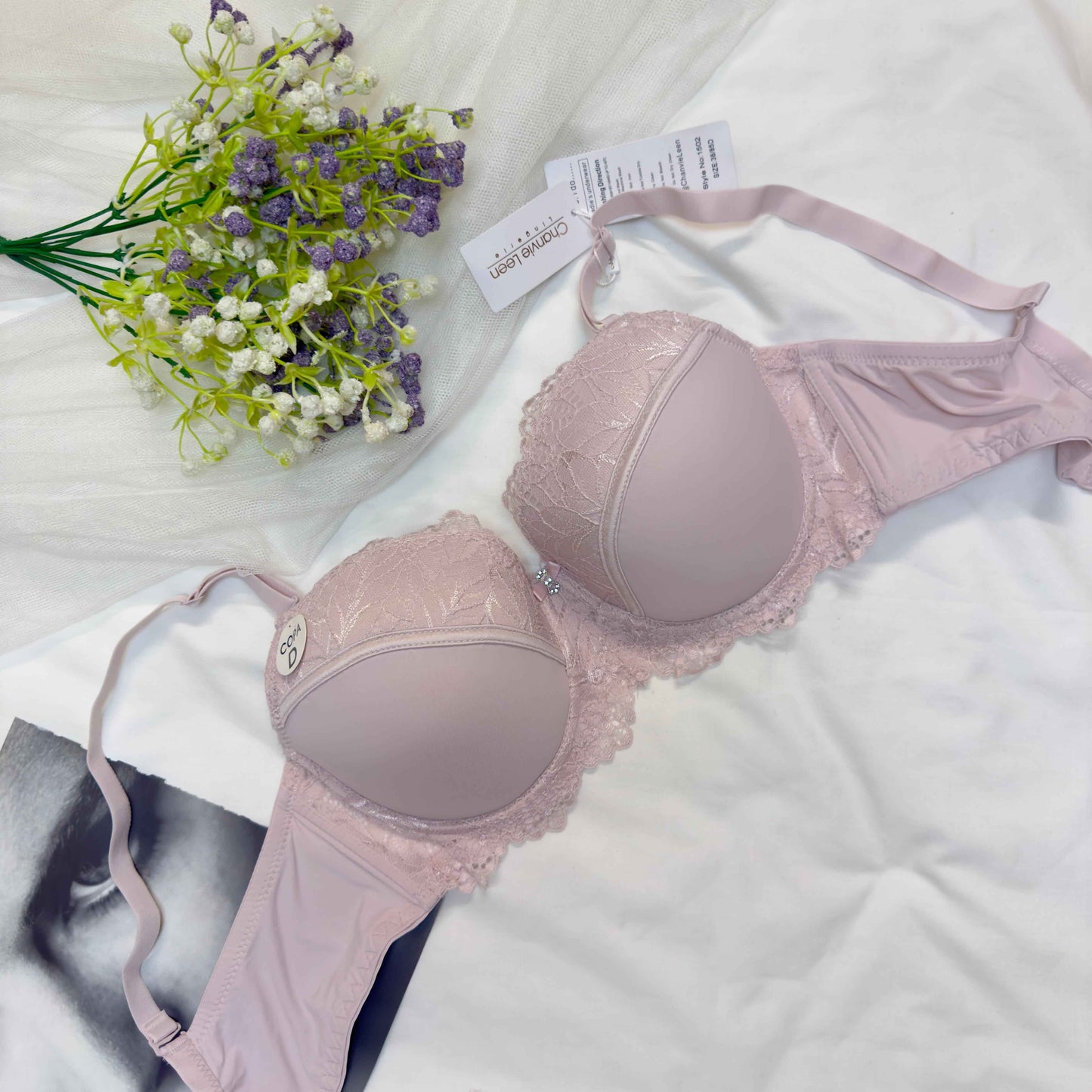 D Cup Plus Size Wired Bra