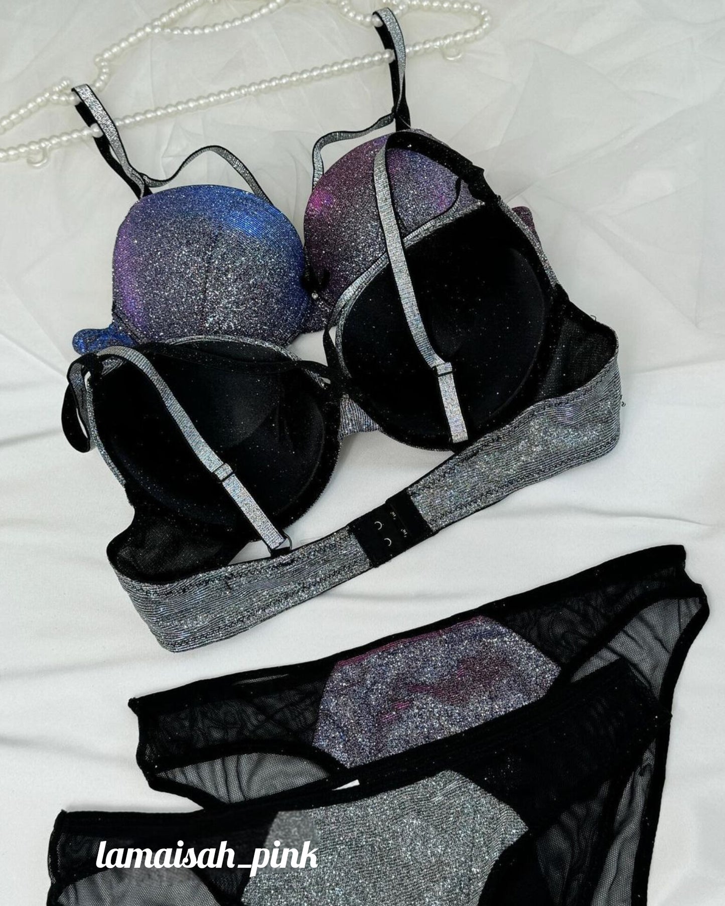 Glittery & Sparkly Bra Set 💍