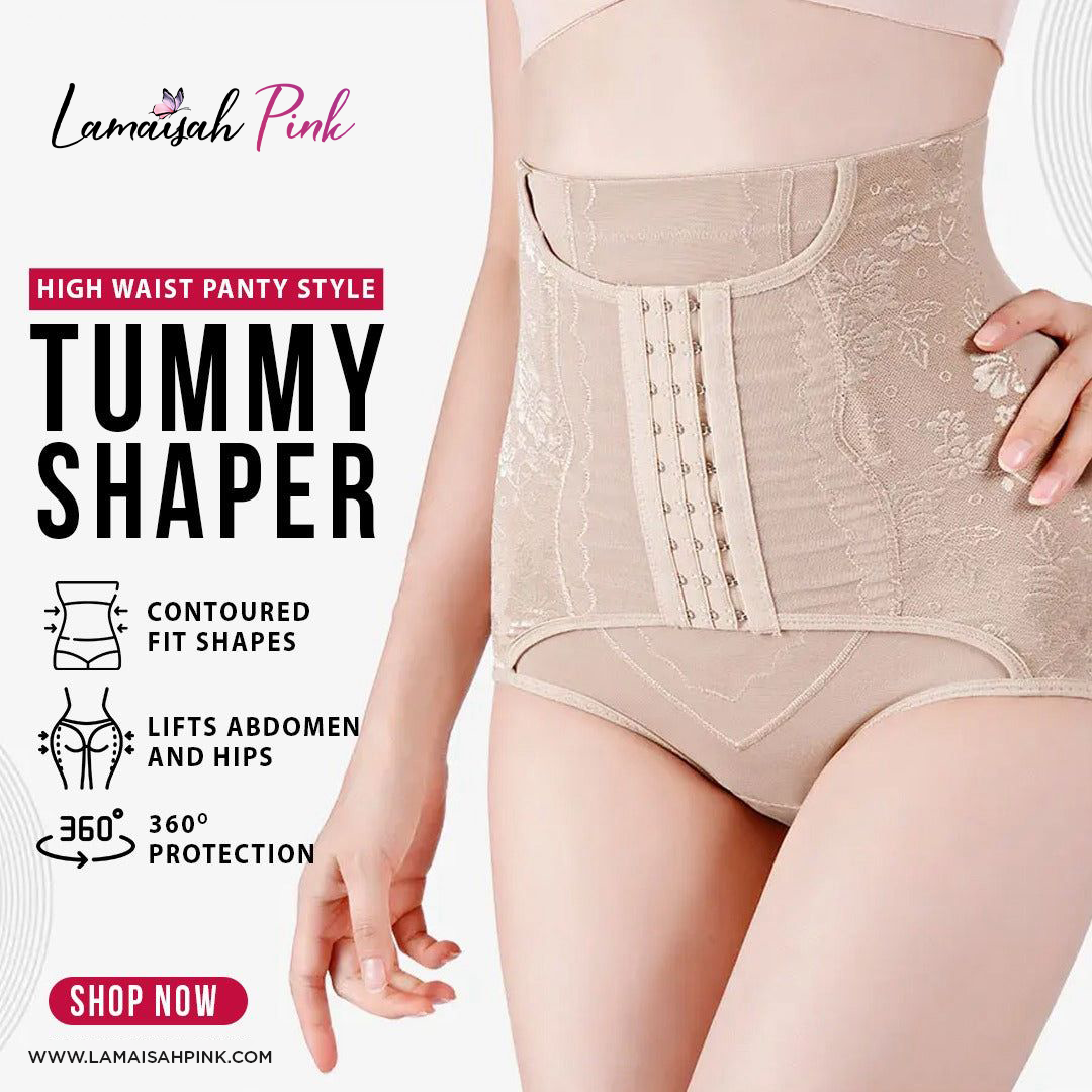 Tummy tuck and butt lifter body shaper