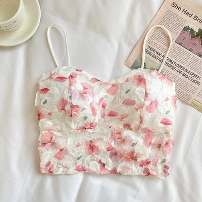 Rose Crop top