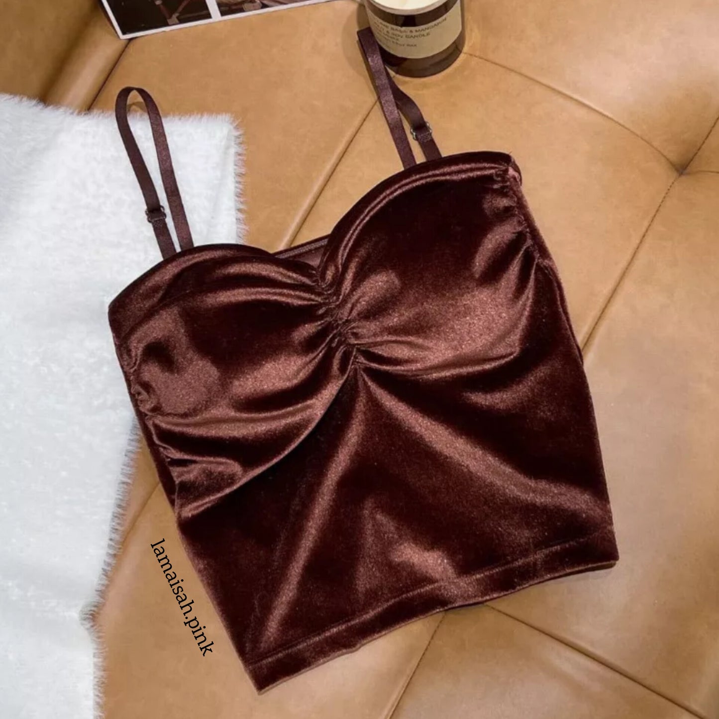 Shimmer Velvet Camisole