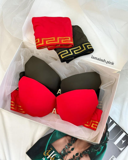 Push Up Double Padded Bra Set
