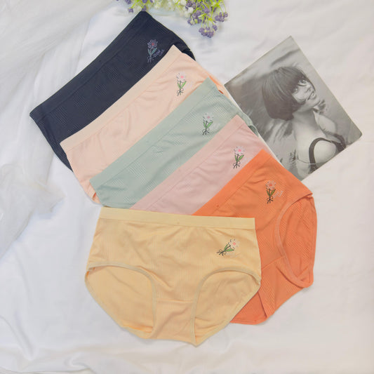 Mini Flower Pirnt Daily Wear Soft Panties