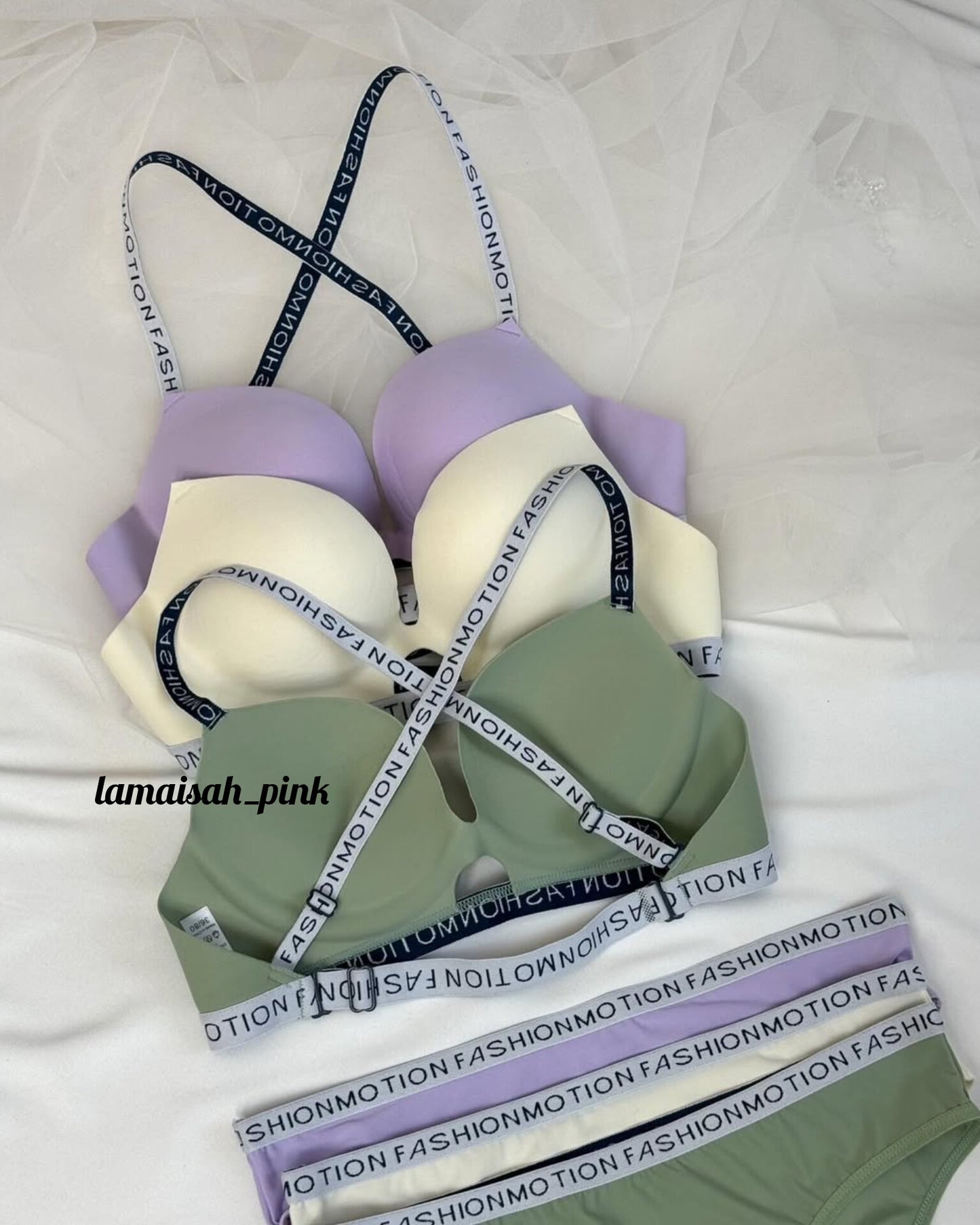 FashionMotion Seamless Bra Set