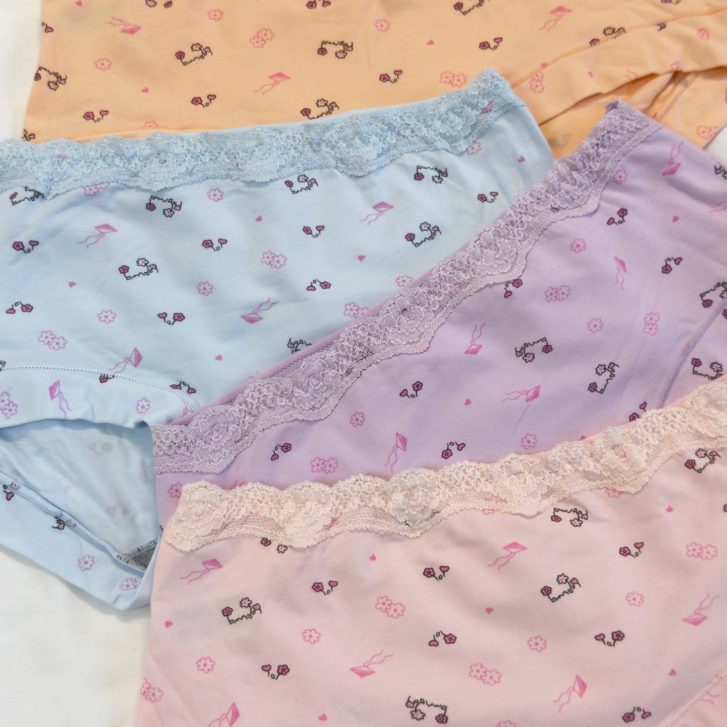 Pack of 4 Floral Print Panties