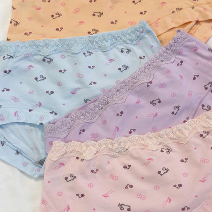 Pack of 4 Floral Print Panties