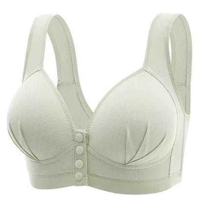 Plus Size Front Open Seamless Bra