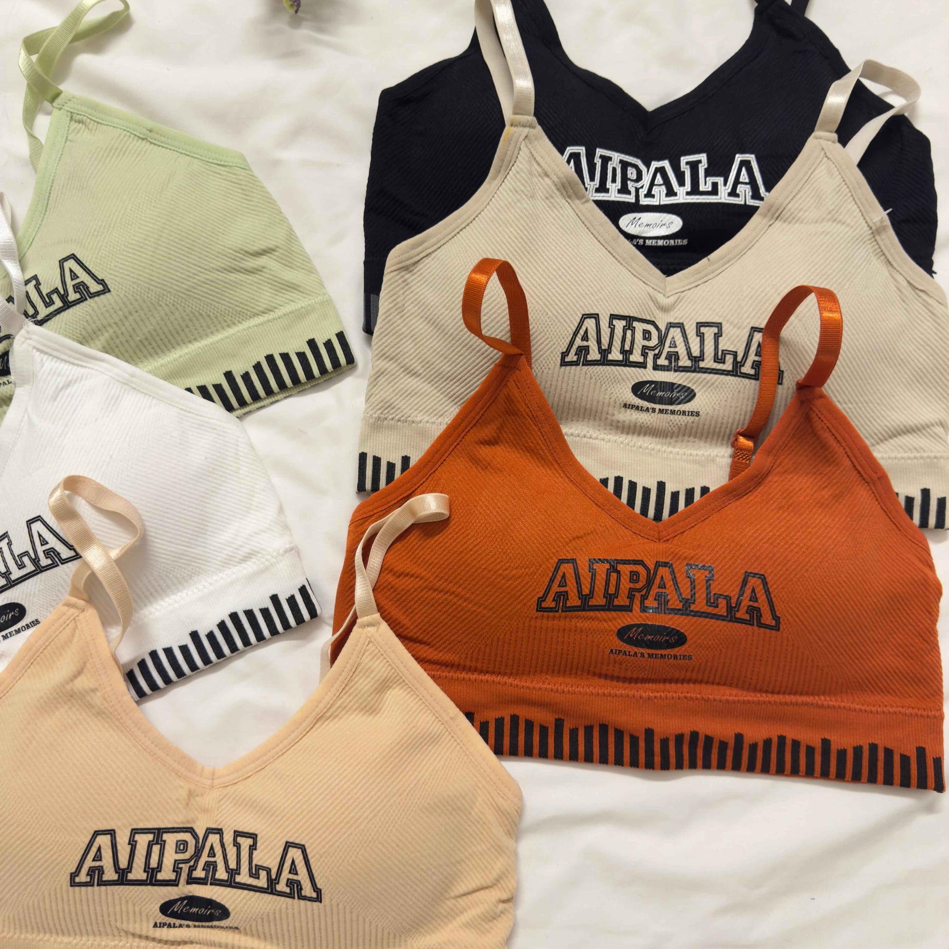 ALPALA written sports bra