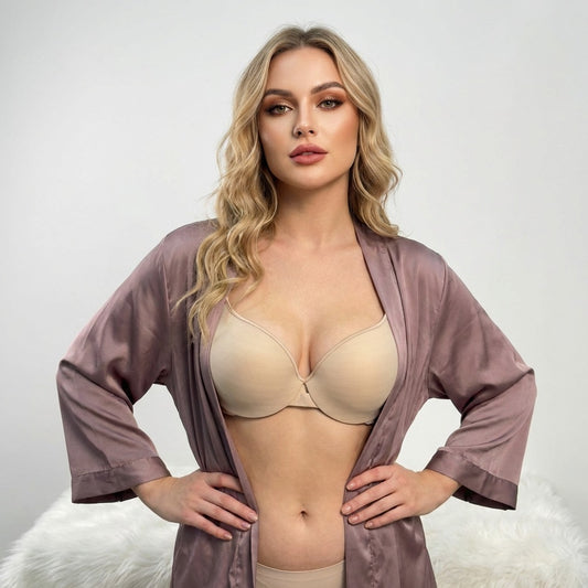 Single Padded Demi Cup Wired Daily Wear Bra