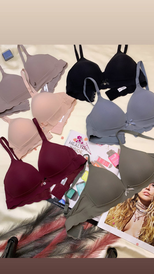 Daily wear thin pad seamless bra