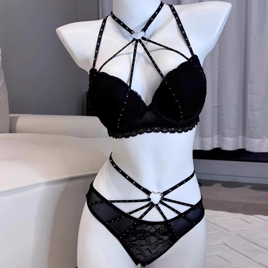 Sexy Strapy Bra Set
