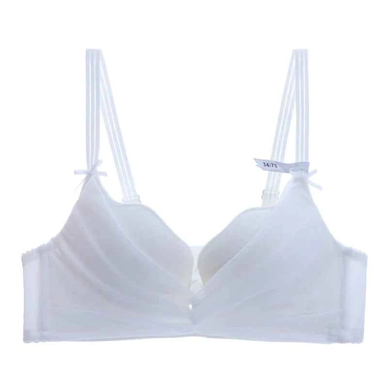 Imported Soft Net Padded Bra Set.