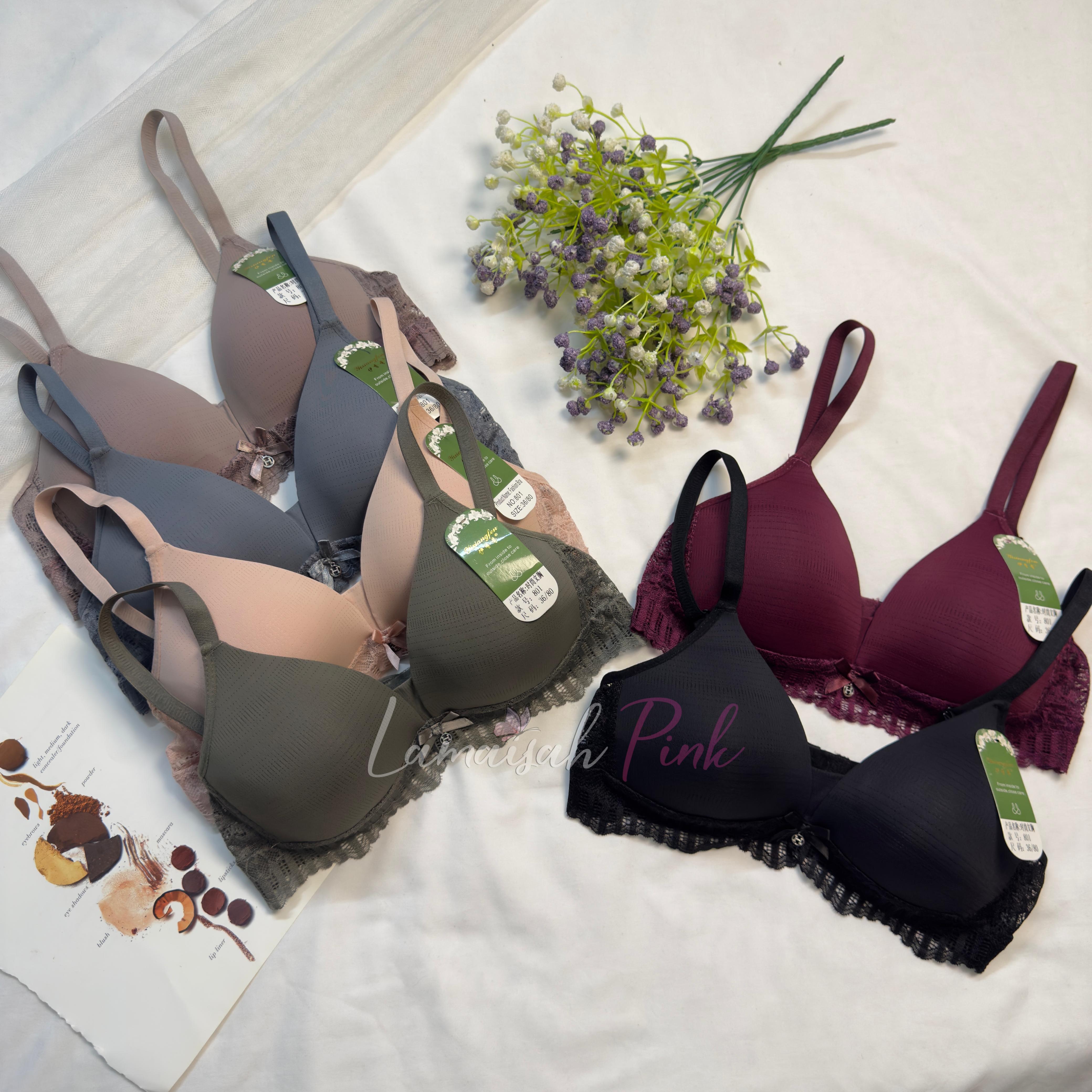 Daily Wear Seamless Ultra Soft Bra – Lamaisah pink