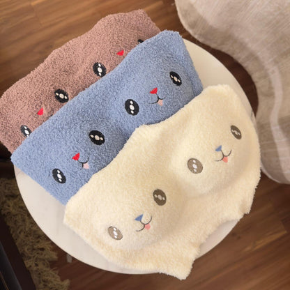 Cute Rabbit Pattern Plushie Crop Top