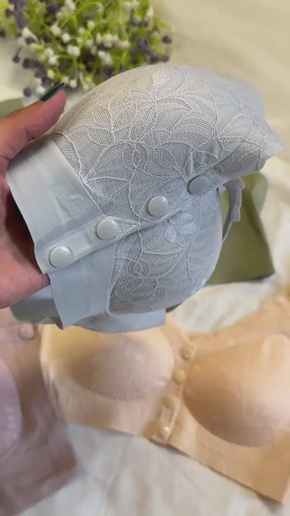 Seamless Anti Rash Front Open Posture Correction Bra