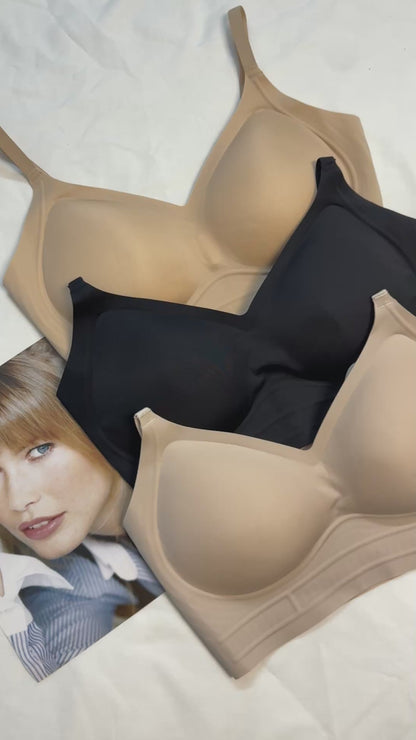 Scoop Cup Seamless Bra with back hooks