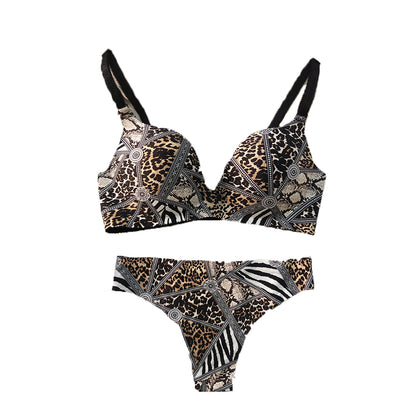 Heavenly Soft Printed Bra Set